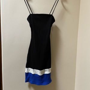 Urban Outfitters black dress with open back